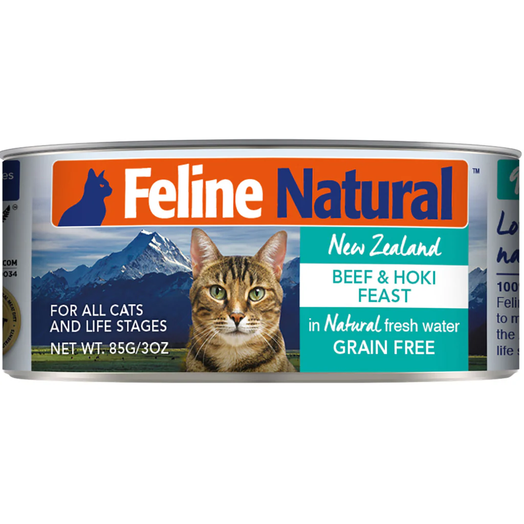 Feline Natural Beef & Hoki Canned Cat Food - Image 3