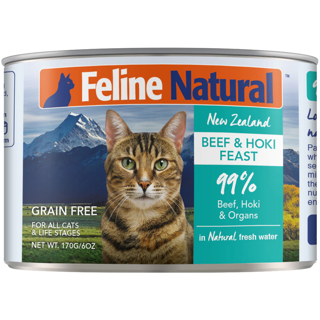 Feline Natural Beef & Hoki Canned Cat Food