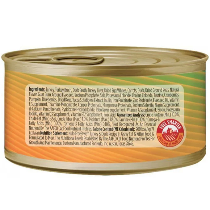 Nulo FreeStyle Minced Cat Can Turkey & Duck Cat Food - Image 2