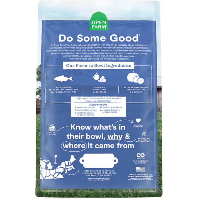 Open Farm Catch of the Season Whitefish Dry Cat Food - 4lbs - Image 2