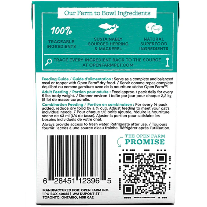 Open Farm Rustic Blend Herring/Mackerel Cat Food - Image 2